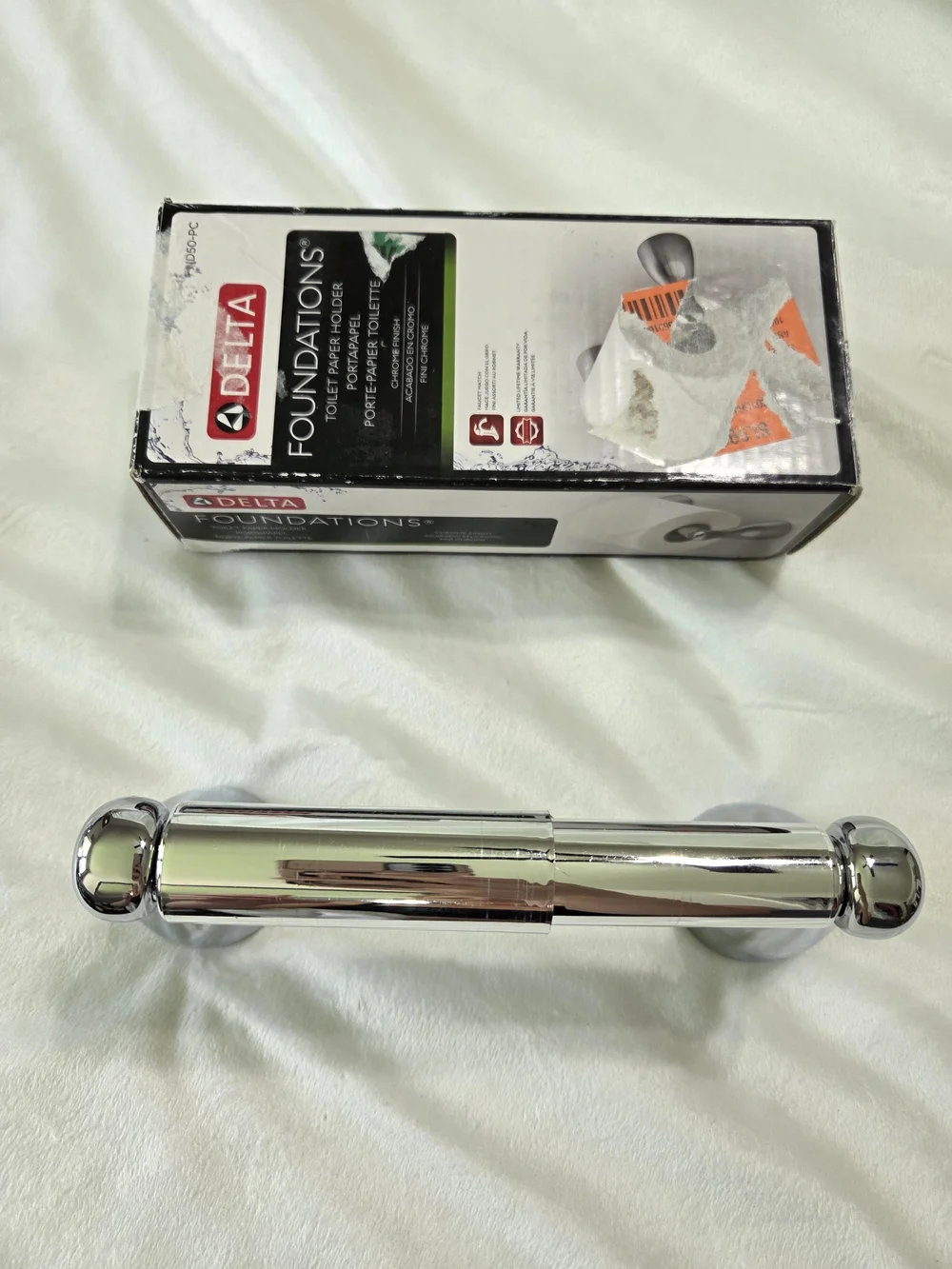 Delta Foundations Toilet Paper Holder - Chrome Finish - FND50-PC